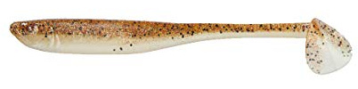 Balzer Shirasu Z-Shad Zander Shads - 3 Gummifische, Größe/Gewicht/Farbe:6.5cm / 1.5g / Kaulbarsch