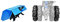 Güde 95183 GGF 620 Gartenfräse zu 95180 (455/575 mm Arbeitsbreite, 200 mm Arbeitstiefe, 300 mm Ø Messer) & Satz Räder Doppelbereifung (2 Räder 4.00-8, 2 Adapter, 95180 und 95187 Motoreinachser)