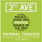 3rd Avenue Cuerdas de nailon soprano para ukelele – Afinación estándar C