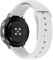 BrynnShop Kompatibel mit Huawei Watch GT2 Armband 42mm Silikon Sportarmband für Damen Herren, Ersatzarmband Weiches Einstellbar 20mm Uhrenarmband für Huawei Watch GT2 42mm (Weiß,20mm)