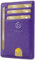 Porte Carte Bancaire Fin et Petit, Portefeuille pour Hommes et Femmes avec Pochette d'argent & Boîte-Cadeau, Porte-Cartes de Crédit RFID, Porte Carte Bancaire Anti Piratage pour Femme - Violet Royal