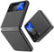 SEIAIYG Coque Samsung Galaxy Z Flip 4, Ultra Mince PC Matte Anti-Rayure Housse Protective Etui Anti-Choc Case pour Samsung Galaxy Z Flip 4 5G (Noir)