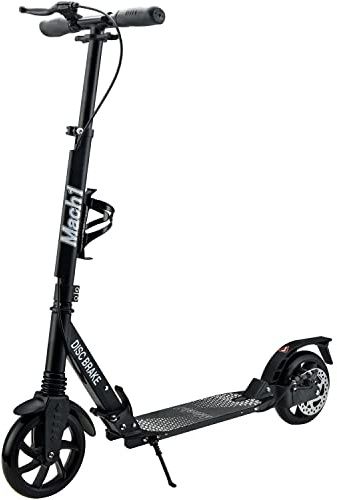 Mach1 Kick Scooter ALU City Roller Tretroller Große XXL Wheel von 145 bis 250mm Rollen/Reifen Erwachsene und Kinderroller klappbar Kickscooter
