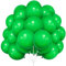 30 Pezzi Palloncini Verdi in lattice Elio Palloncini Verde 12Pollici con Nastro per Ragazze Ragazzi Festa di Compleanno Baby Shower Matrimonio Bridal Shower Safari Jungle Natale Capodanno Decorazioni