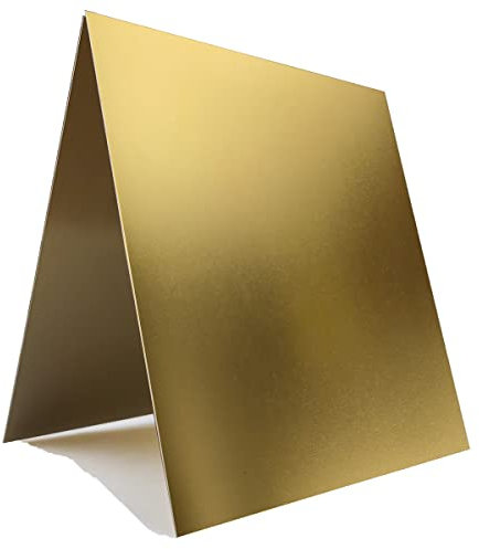 5 Piezas Chapa De Aluminio, 10cm×10cm 20cm×20cm, Anodizado Dorado, Placa De Aluminio Anodizado, Chapa Decorativa, Color, Marcado Láser, Grabado, Placa De Aluminio Delgada, Modelo Arquitectónico (Size