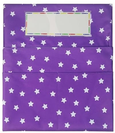 seluluory Stuhl Taschen Organizer Mit Mehreren Taschen Chairback Buddy Taschentabelle Für Schule Klassenzimmer Stuhl Rückenlehnen Organizer Stuhl Taschen Organizer Etikettenschlitz Stuhl Tasche Stuhl