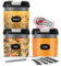 Top 3 Airtight Food Storage Containers – Pack Of 3 x 0.5L Plastic Storage Jars With 1 Marker, 10 Labels and 6 Measuring Spoons – For Flour, Cereals, Grains, Sugar, Nuts, Pasta etc (Pack of 3 x0.5L)