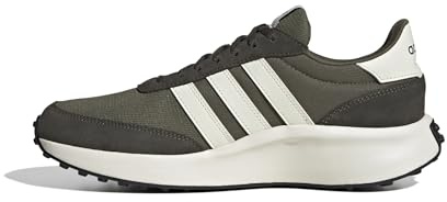 adidas Run 70s Shoes Laufschuhe, Shadow Olive/Off White/Olive strata, 41 1/3 EU