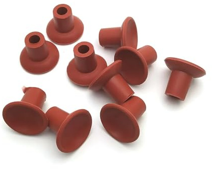 Ventosa in gomma for smerigliatrice for valvole da 10 pezzi gialla for tazza di macinazione for valvole elettropneumatiche for auto e moto (Color : 30mm)