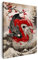 Artmazing | Koi Dance Bild bunt | S-Art Bilder | Koi Dance Bilder Modern | Coole Wandbilder Wohnzimmer | Wandbild Koi Dance Deko XXL | Bild Leinwand XXL | buntes Poster für Wand