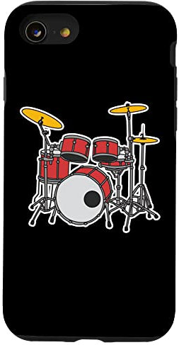 Coque pour iPhone SE (2020) / 7 / 8 Dessin de batterie vintage