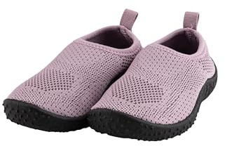 Sterntaler Badeschuhe einfarbig - Baby Aquaschuhe schnelltrocknend - Mädchen Schwimmschuhe mit ergonomischer Sohle - flexible & bequeme Kinder Strand Slipper - Bademode - Farbe blasslila, Größe 24