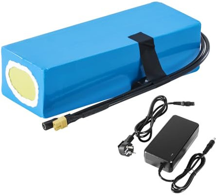 SEASON E-Bike Batterie Pack 48V 13Ah Lithium-ION Batterie 13S5P avec 20A BMS et 2A Chargeur pour vélo électrique, Scooter