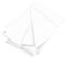 Telone di copertura, 180 g/m², 6 x 6 m, bianco HDPE,151586