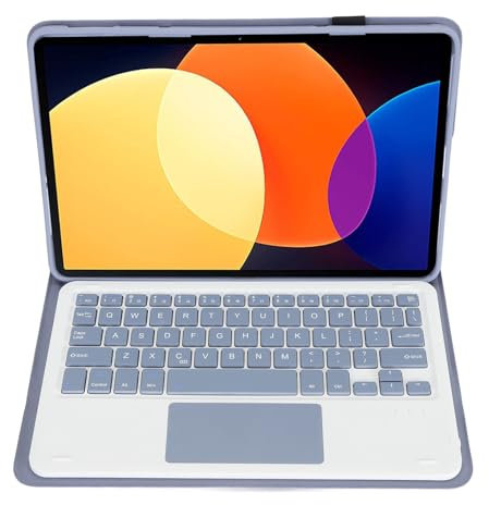 Annadue Keyboard Case for Xiaomi Mi Pad 5/5 Pro Keyboard, Slim Stand Cover with Magnetic Detachable Wireless Bluetooth Keyboard for Xiaomi Mi Pad 5/5 Pro (Purple)