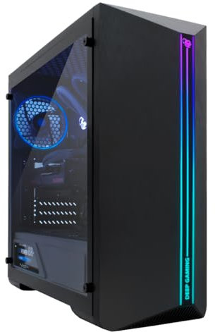 DeepGaming PC Gaming AMD Ryzen 7 5700X | 32 GB RAM DDR4 | Nvidia RTX 4060Ti 8GB | Refrigeración Líquida | 1TB SSD M2 | WiFi 6 | Windows 11 Pro | Ordenador de Sobremesa | PC Gamer