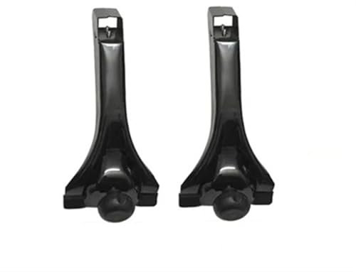 Dachträger Universal Dachgepäckträger Halterung Fuß Querstange Dachrinnenklemme Klaue 2 Stück Dachrinnenhalterung Kit Auto-Gepäckträger(2Peices 19CM)