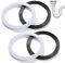 Lyeteung 4 Pezzi 110mm Lavello O Ring Rondella, Rondelle Di Tenuta O Ring Per Lavello, Accessori Lavelli Guarnizione per Lavello Serie, per 110mm Lavello Serie