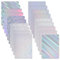 OLYCRAFT 18 Stück 9 Stile Silberfarbener Einlegekarton Für E Reader Paperwhite 17.2x12.3cm Dicker Einlegekarton Für E Reader 0.3mm Dicker Karton Papiereinlagen Einlage Für Clearcase