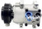 Compresor de Aire Acondicionado AC Compatible for Ford Fiesta 1,6 CC 2011 2012 2013 HS15 AE83-19D629-AD AE83-19D629-AB AE83-19D629-AC CO 11340C