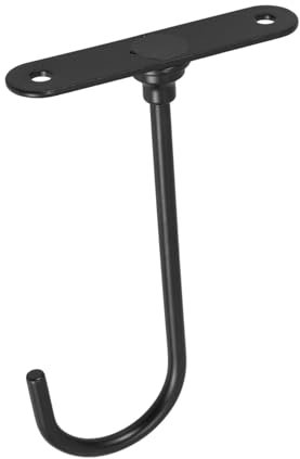 Amosfun Bananenhalter Moderner aus Metall mit Drehbarem Design Unterbau Aufhänger zur Maximalen Platzersparnis für Küche und Obstaufbewahrung unter Schrank