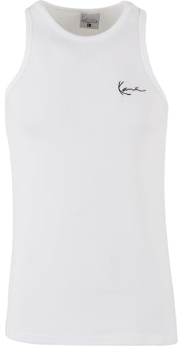 Karl Kani Chest Signature Essential Waffle Tanktop White, L