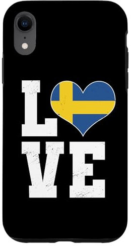Love Sweden Great Sweden Travel Wear Swedish Love Hülle für iPhone XR