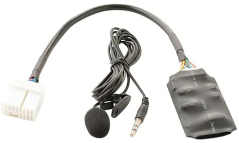 Adaptador Bluetooth AUX de 12 V para Honda Accord, Civic, CRV y Odyssey con llamadas manos libres, reproducción de música A2DP y control del volante