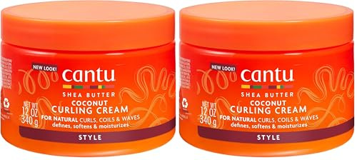 Cantu Coconut Curling Cream 340 g (Packung mit 2)