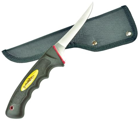 Dieter Eisele Fisch Stechmesser 10cm Klinge, Angelmesser, Messer für Angler, Anglermesser