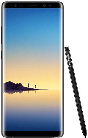 Samsung SM-N950F Galaxy Note 8, noir (Midnight Black) (reconditionné certifié)