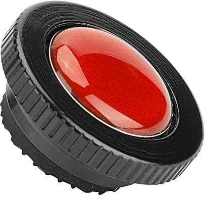 Quick Release Plate,Mini Aluminium Alloy Round Quick Release Plate with Standard 1/4inch Screw,Specially for Compact Action Tripod(Red)