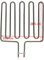 Marel Shop® - Resistenza per Sauna Compatibile con Harvia ZSK732 Alta qualità 1750 W 240 V Lunghezza 28,5 cm Larghezza 29,5 cm Distanza Faston 40 mm
