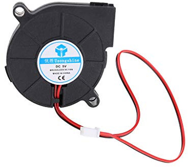 BIlinli Ventola di raffreddamento per stampante 3D 5015 Ventola di raffreddamento centrifuga 50x50x15mm 5V 12V 24V Ventola di raffreddamento senza spazzole a 2 pin