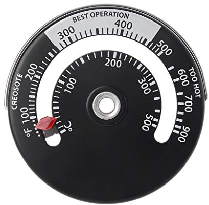 Myya Thermomètre magnétique multi-combustible pour poêle à bois