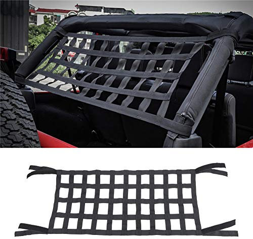 EKDJKK Strapazierfähiges Dachnetz, Auto-Hängematte, Sonnenschutz, weich, für Wrangler JK 07–18 (Größe: 157 x 54 cm)