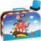 alles-meine.de GmbH Koffer/Kinderkoffer - Motivwahl - GROß - Pirat & Piratenschiff - inkl. Name - 29 cm - ideal für Spielzeug und als Geldgeschenk - Pappkoffer - Puppenkoffer -..