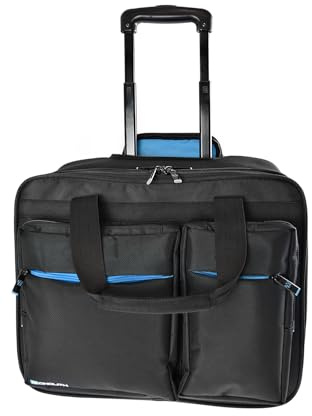 Monolith Blueline 15.6 Inch Laptop Trolley - Black