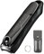 Nail Clippers with Catcher/Stainless Steel Heavy Duty Fingernail and Built-in Nail File for Men & Women/Ergonomic Handle with Wide Jaws for Thick Nails/Includes Leather Storage Bag,Key Ring.GENPAR