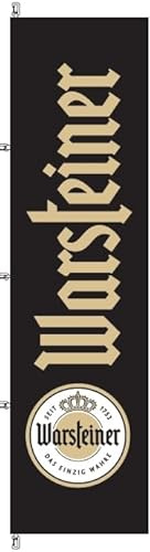 Warsteiner WARST. Hissflagge 100 x 375 cm Schriftzug