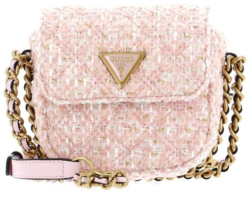 GUESS Giully Micro Mini Crossbody Bag Pale Rose