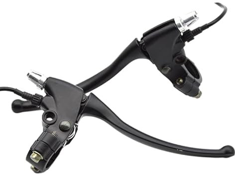 Myazs 1 Paar Elektrische Bremse Griff E-Bike Hinten Bremshebel Cut Off Power Griff Griffe Radfahren Roller Fahrrad Reiten Teil Bremshebel Griff Kinder Hydraulische Rennrad Motorrad Abdeckungen Paar