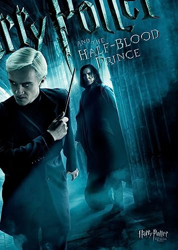 Displate Harry Potter Metallposter Harry Potter Geschenke Harry Potter Poster Harry Potter Deko Half-Blood Prince Movie Posters - Malfoy and Snape Poster 32x45cm