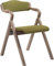 ELzEy Esszimmerstuhl faltbar Retro-Bugholz-Studien-Lounge-Stuhl eleganter Stoff-Café-Restaurant-Klappstuhl berühmter bequemer Rückenstuhl, belastbar 90 kg