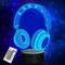 Attivolife 3D Kopfhörer Nachtlicht, Headset Illusions Hologramm Lampe, 16 Farben Wechselnd mit Fernbedienung Dimmbare, Kopfhörer Geschenke für Musik Spieleliebhaber Teenager Jungen Mädchen Männer