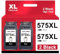 CINKCOCO PG-575XL Druckerpatronen 575XL 575 XL Tintenpatronen Wiederaufbereitung für Canon 575 Druckerpatronen für Canon PIXMA TS3550i TR4750i TR4751i TS3551i Drucker (2 Schwarz)