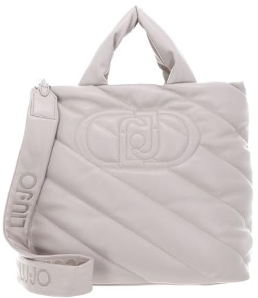 Liu Jo Damen Tote Bag/Handtasche FELCE Beige Kunstleder recycelt, Größe:-, Farbauswahl:weiß