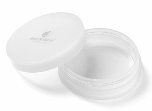Terez & Honor Kleine Reisebehälter für die Hautpflege: Koreanische Mini-Behälter mit Deckel für Toner-Pads & Unteraugen-Patches DIY – reisefreundlich, wiederverwendbar, auslaufsichere