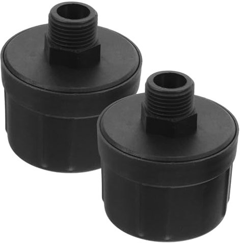 KONTONTY 2stücke Luftkompressor-ansaugfilter Gewinde Passend Für Druckluftwerkzeuge Kompressor-zubehör Für Generatoren Und Gebläse Ports