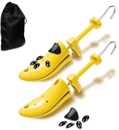 CuteHome Shoe Stretcher Men,Two-Way Adjustable Shoe Expander,Expands Height(Instep) and Length of Shoes